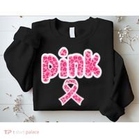 Breast Cancer Pink Ribbon Awareness Sweatshirt thumb 2