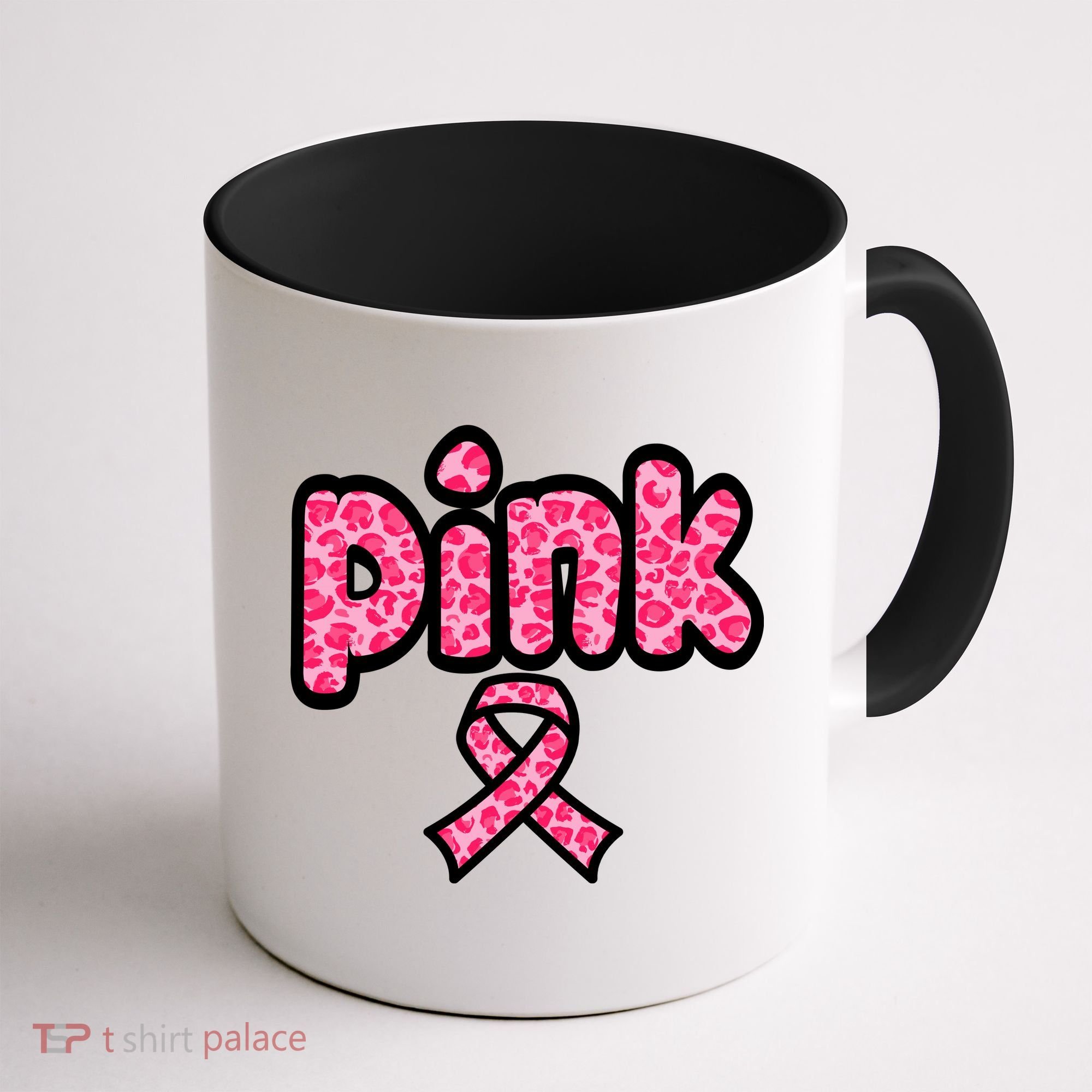 Breast Cancer Pink Ribbon Awareness Coffee Mug