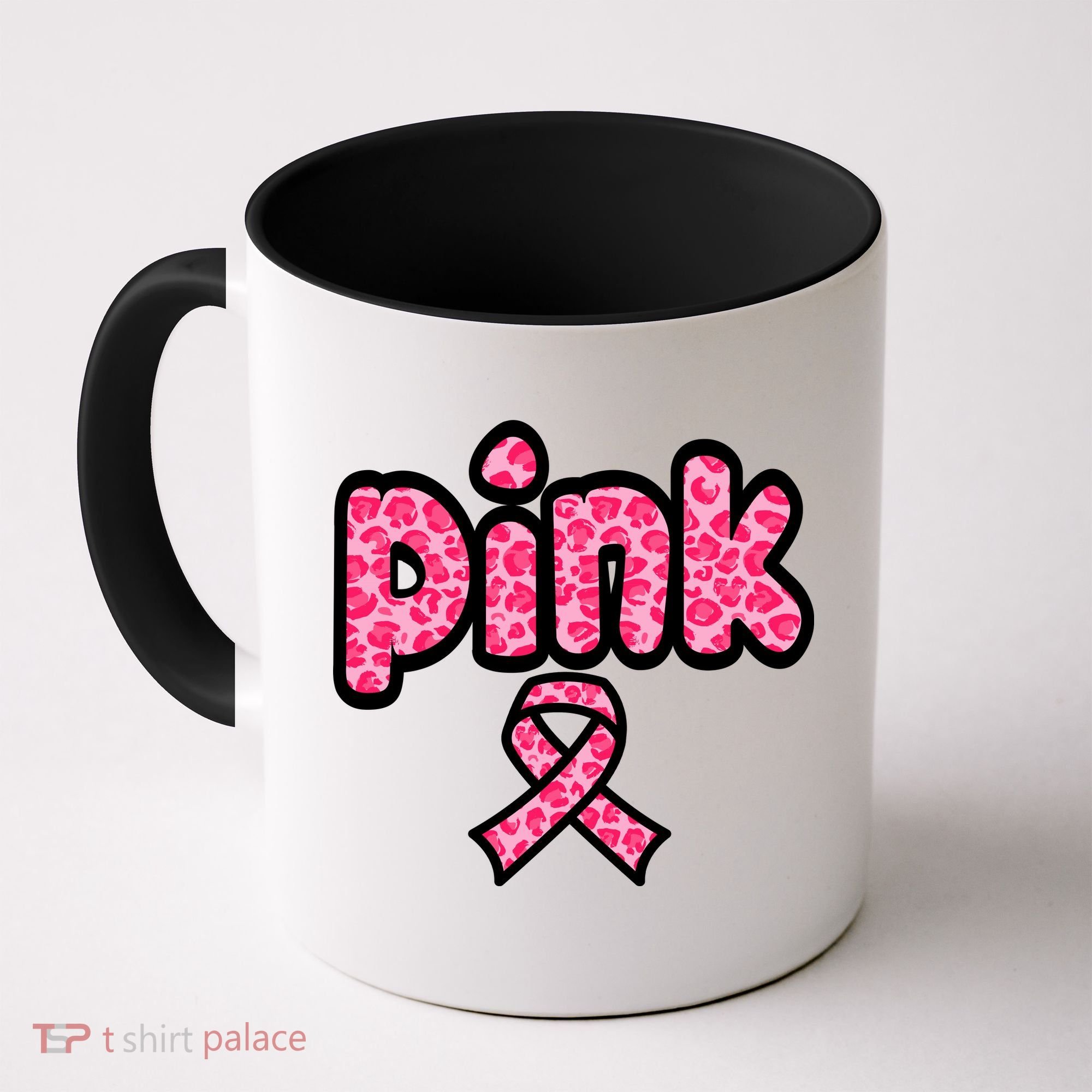 Breast Cancer Pink Ribbon Awareness Coffee Mug