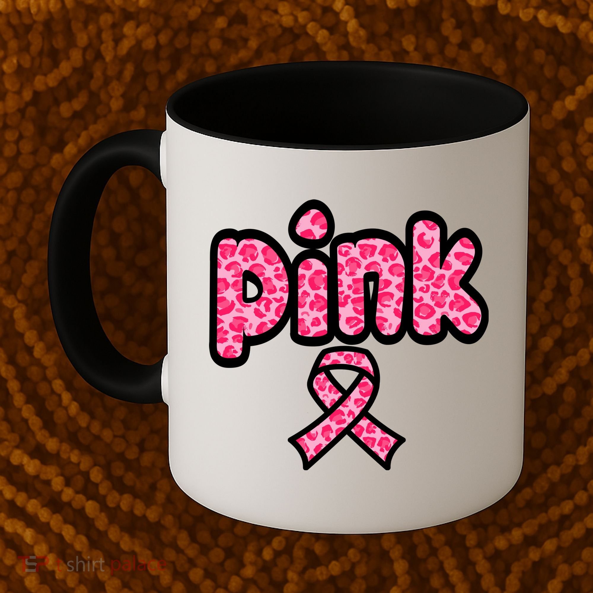 Breast Cancer Pink Ribbon Awareness Coffee Mug