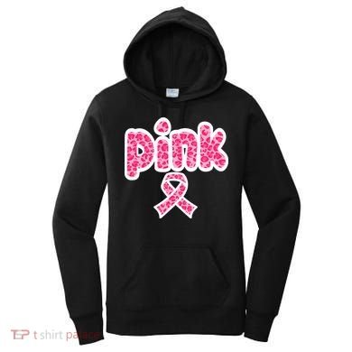 Breast Cancer Pink Ribbon Awareness Women's Hoodie