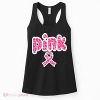 Breast Cancer Pink Ribbon Awareness Women's Tank Top thumb 0