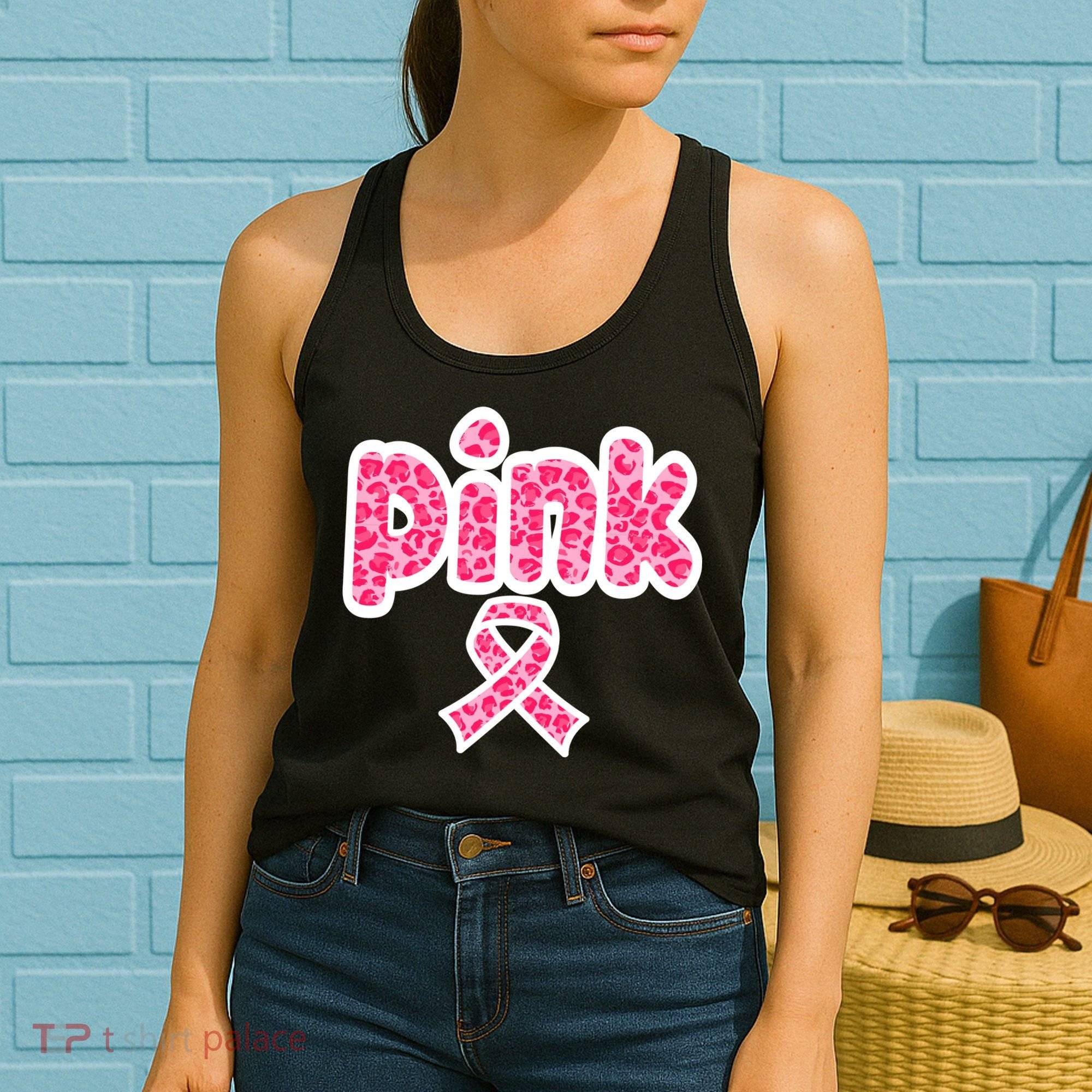 Breast Cancer Pink Ribbon Awareness Women's Tank Top