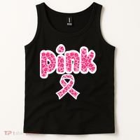 Breast Cancer Pink Ribbon Awareness Tank Top thumb 2
