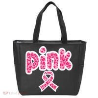Breast Cancer Pink Ribbon Awareness Tote Bag thumb 0