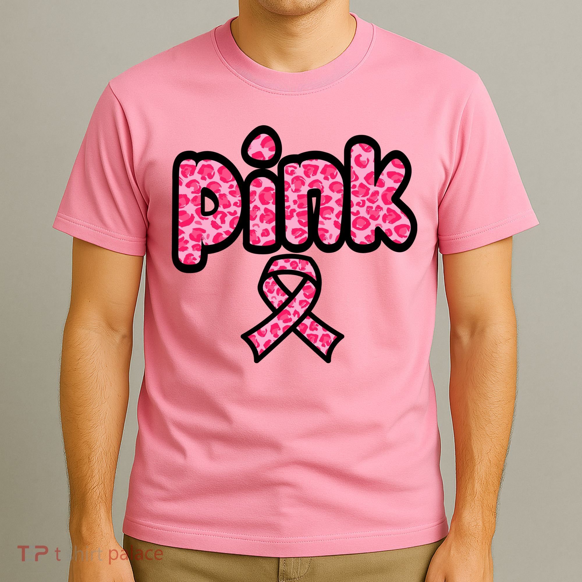 Breast Cancer Pink Ribbon Awareness T-Shirt