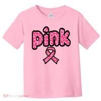 Breast Cancer Pink Ribbon Awareness Toddler T-Shirt thumb 0