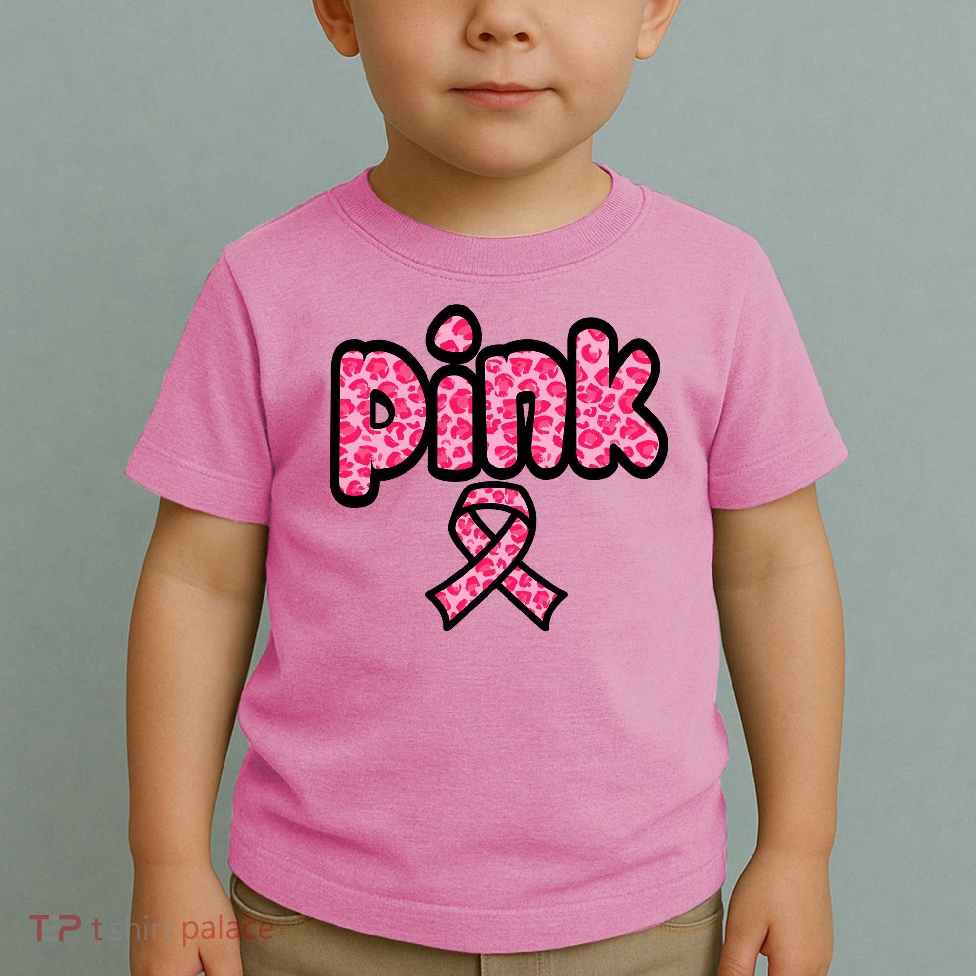 Breast Cancer Pink Ribbon Awareness Toddler T-Shirt