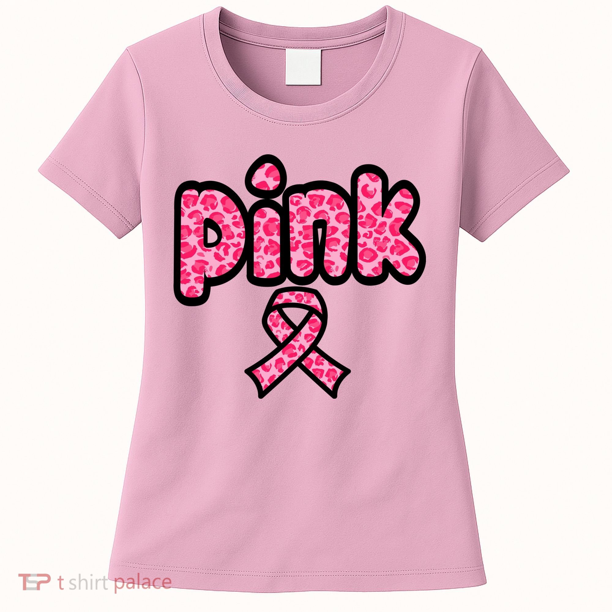 Breast Cancer Pink Ribbon Awareness Women's T-Shirt
