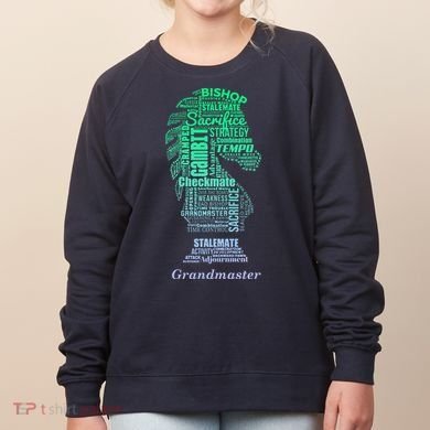 Bishop Chess Piece Group Costume Chess Club Chess Board Women's Sweatshirt