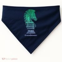 Bishop Chess Piece Group Costume Chess Club Chess Board USA-Made Doggie Bandana thumb 0