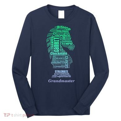 Bishop Chess Piece Group Costume Chess Club Chess Board Long Sleeve Shirt