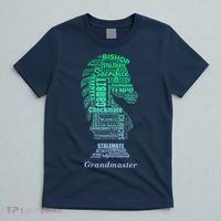 Bishop Chess Piece Group Costume Chess Club Chess Board T-Shirt thumb 5
