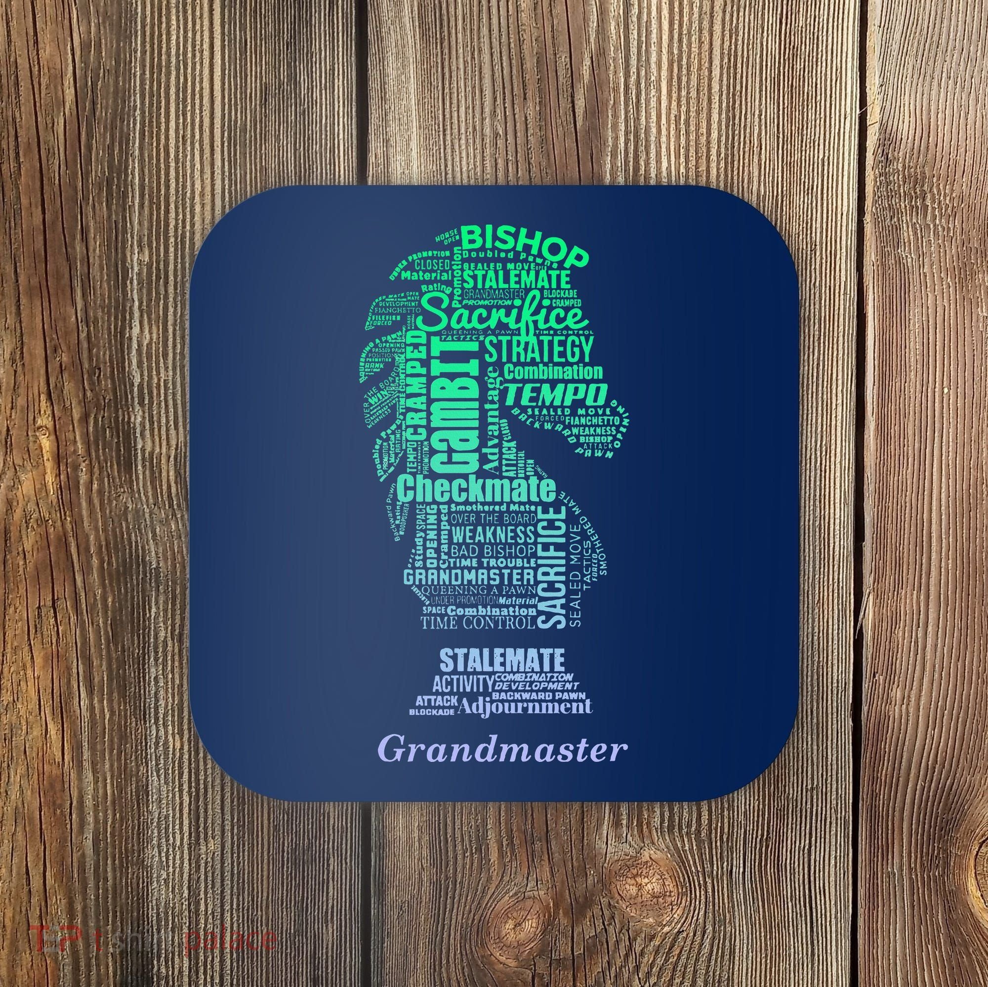 Bishop Chess Piece Group Costume Chess Club Chess Board Coaster