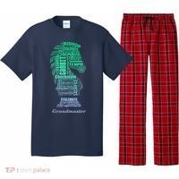 Bishop Chess Piece Group Costume Chess Club Chess Board Pajama Set thumb 0