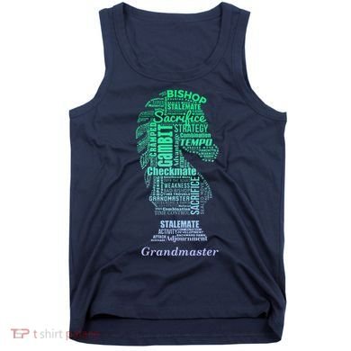 Bishop Chess Piece Group Costume Chess Club Chess Board Tank Top