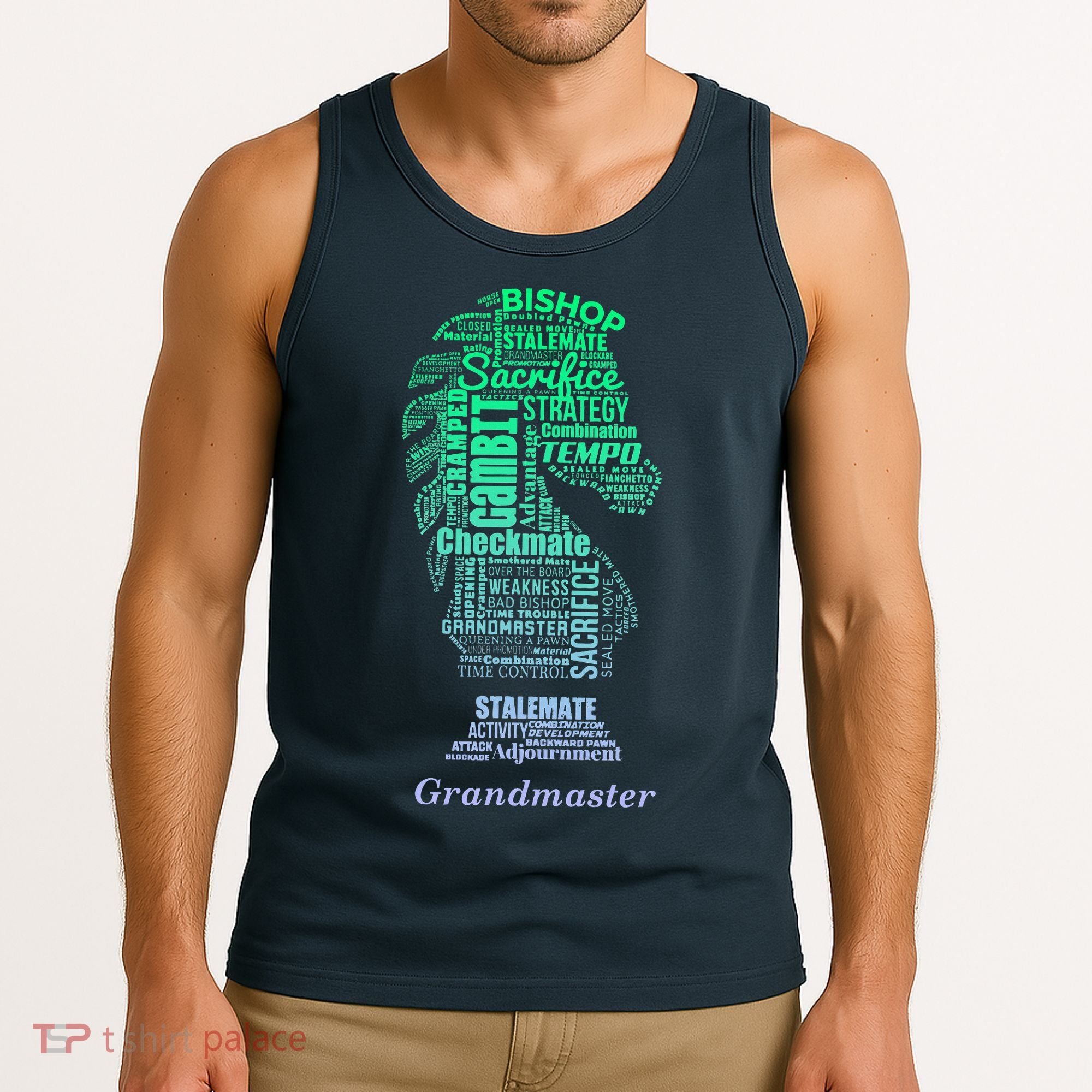 Bishop Chess Piece Group Costume Chess Club Chess Board Tank Top