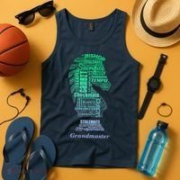 Bishop Chess Piece Group Costume Chess Club Chess Board Tank Top thumb 4