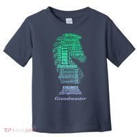 Bishop Chess Piece Group Costume Chess Club Chess Board Toddler T-Shirt thumb 0