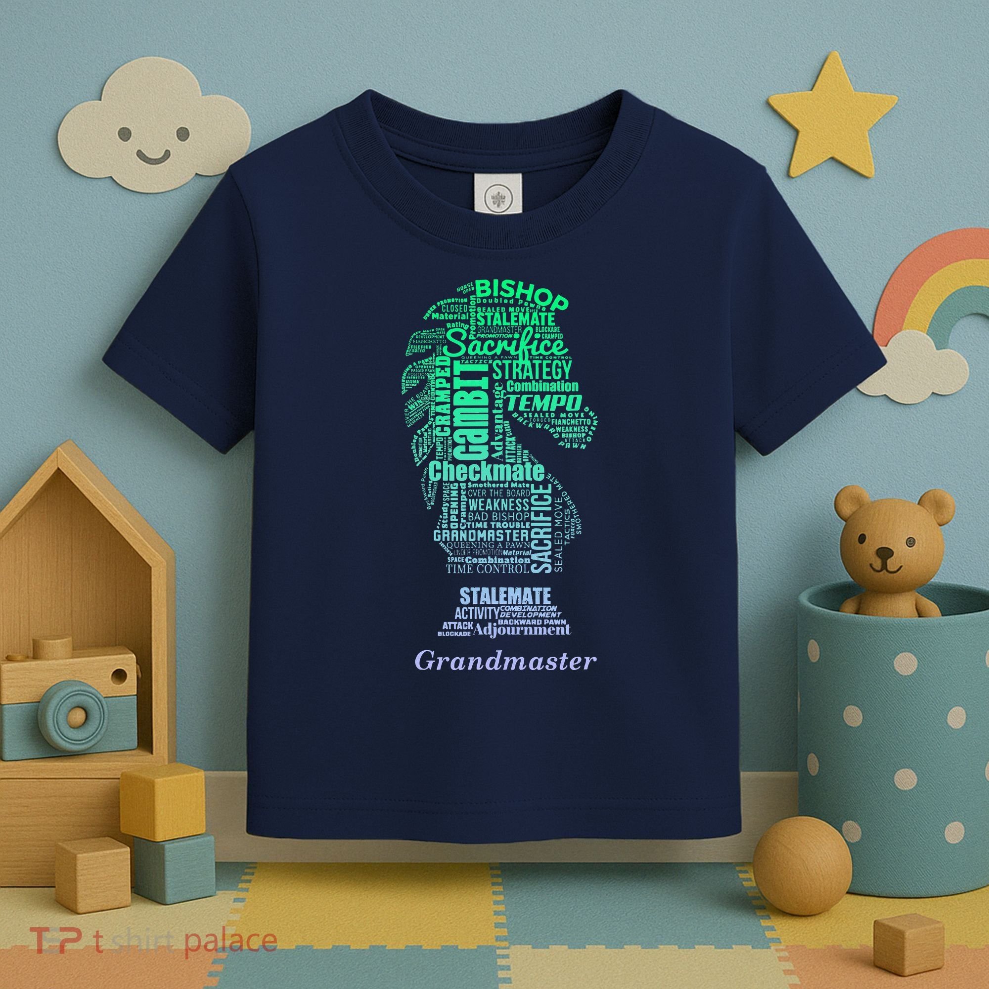 Bishop Chess Piece Group Costume Chess Club Chess Board Toddler T-Shirt