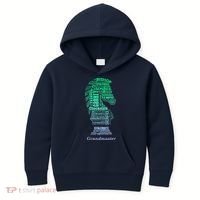 Bishop Chess Piece Group Costume Chess Club Chess Board Kids Hoodie thumb 0