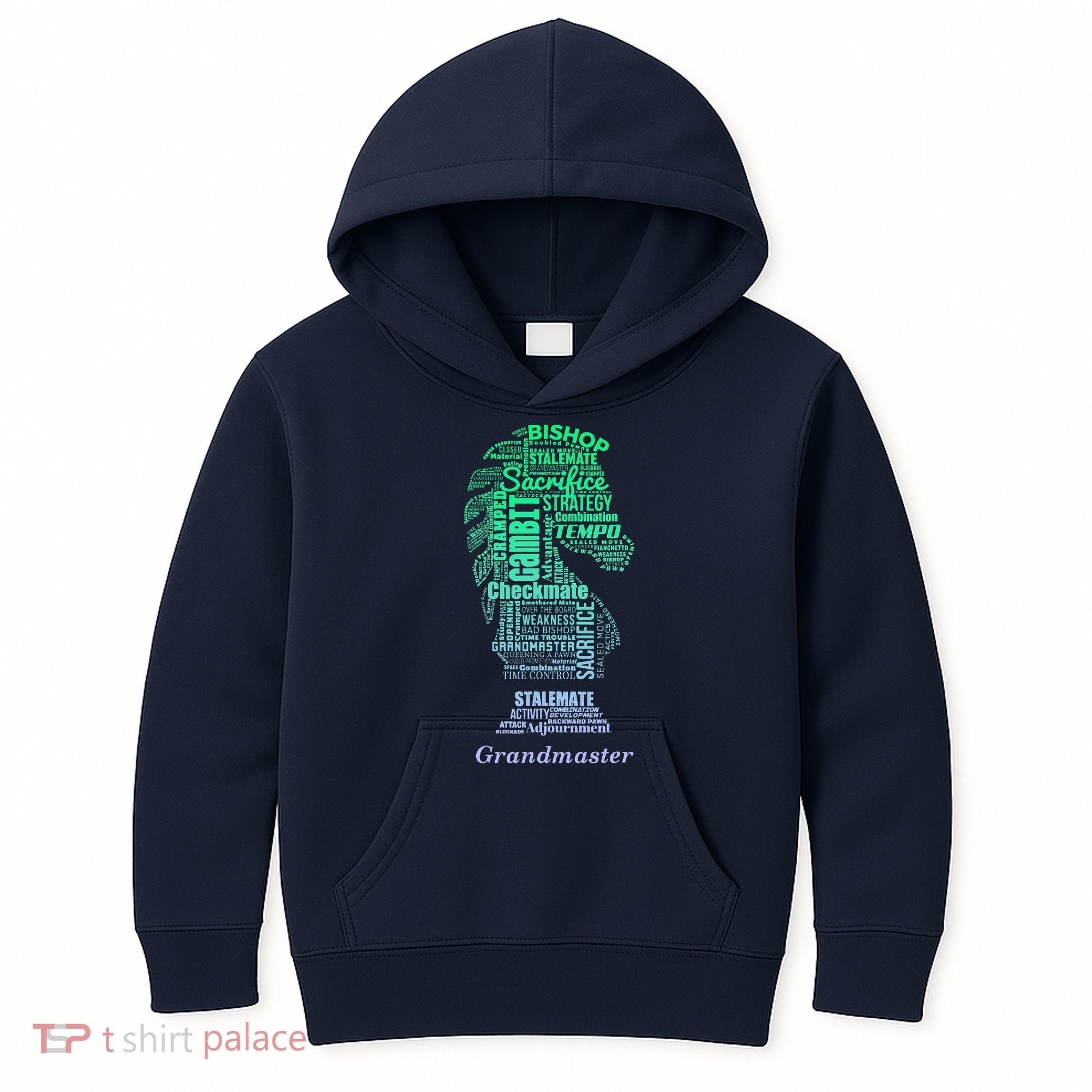 Bishop Chess Piece Group Costume Chess Club Chess Board Kids Hoodie