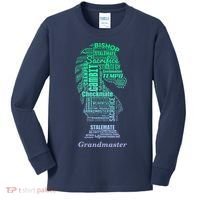 Bishop Chess Piece Group Costume Chess Club Chess Board Kids Long Sleeve Shirt thumb 0