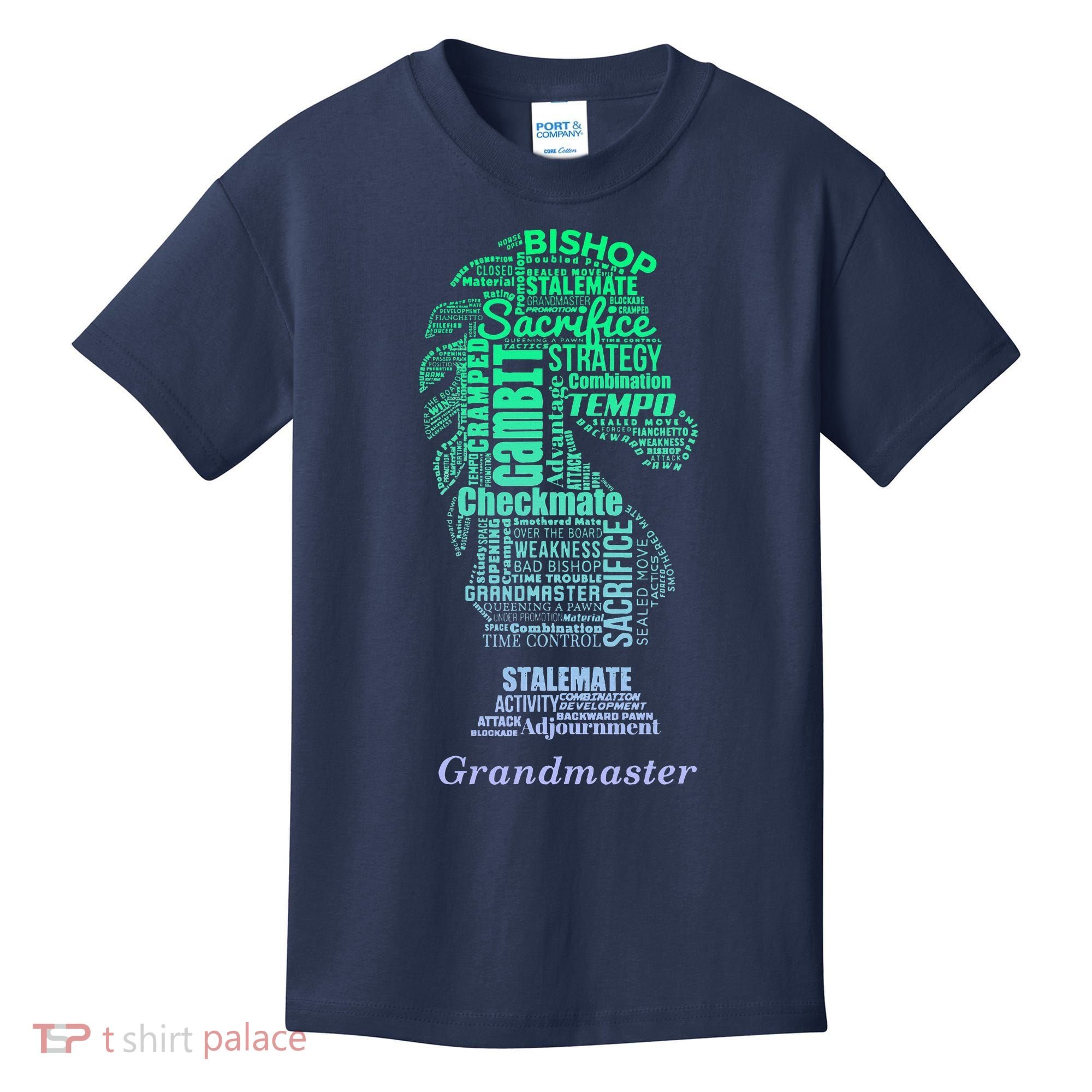 Bishop Chess Piece Group Costume Chess Club Chess Board Kids T-Shirt