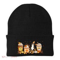 Bernedoodle Coffee Pumpkin Spice Dog Lover Fall Thanksgiving Gift Beanie thumb 0