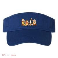 Bernedoodle Coffee Pumpkin Spice Dog Lover Fall Thanksgiving Gift Visor thumb 0