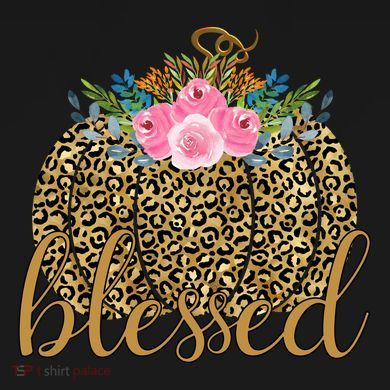 Blessed Cheetah Pumpkin October Magnet