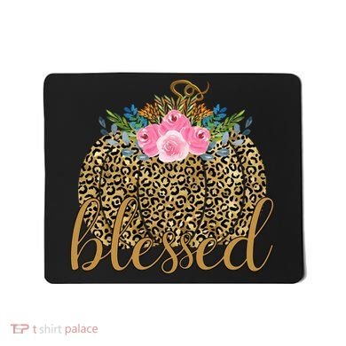Blessed Cheetah Pumpkin October Mousepad