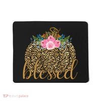Blessed Cheetah Pumpkin October Mousepad thumb 0