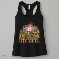 Blessed Cheetah Pumpkin October Women's Tank Top thumb 3