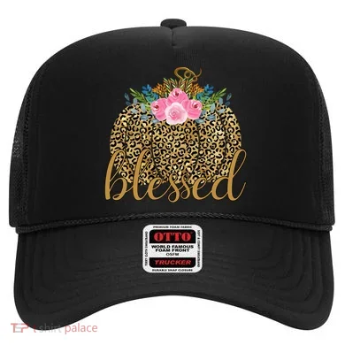 Blessed Cheetah Pumpkin October Hat