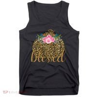 Blessed Cheetah Pumpkin October Tank Top thumb 0