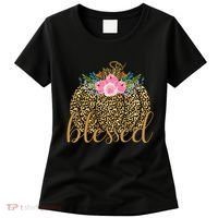 Blessed Cheetah Pumpkin October Women's T-Shirt thumb 0