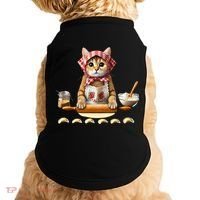 Babushka Cat Pierogi Making Polish Cat Doggie Tank thumb 0