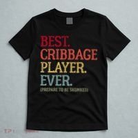Best Cribbage Player Ever Prepare To Be Skunked Vintage T-Shirt thumb 5