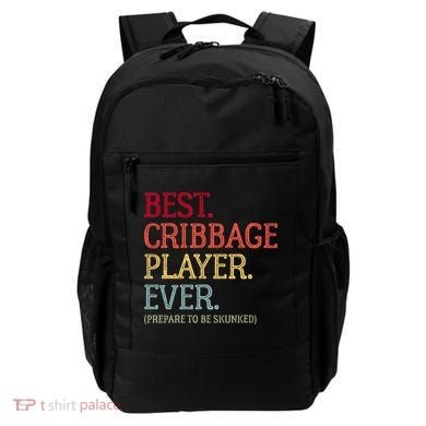 Best Cribbage Player Ever Prepare To Be Skunked Vintage Backpack