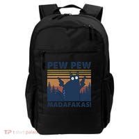 Black Cat Pew Pew Madafakas Backpack thumb 0
