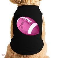 Breast Cancer Pink Football Doggie Tank thumb 0