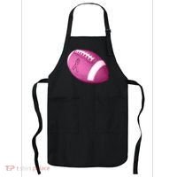 Breast Cancer Pink Football Apron thumb 0