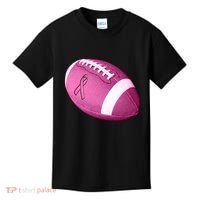 Breast Cancer Pink Football Kids T-Shirt thumb 0