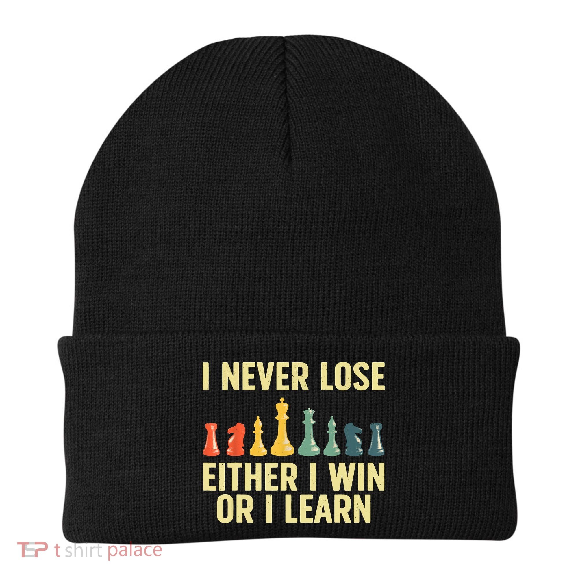 Best Chess Player For Board Game Chess Lover Beanie