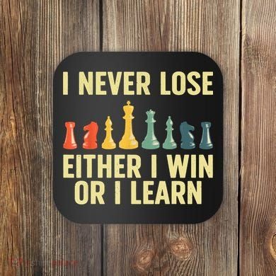 Best Chess Player For Board Game Chess Lover Coaster