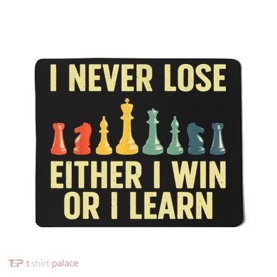 Best Chess Player For Board Game Chess Lover Mousepad