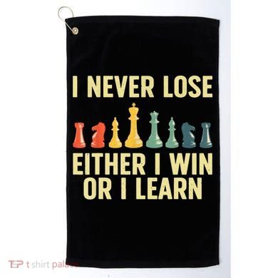 Best Chess Player For Board Game Chess Lover Golf Towel