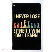 Best Chess Player For Board Game Chess Lover Golf Towel thumb 0