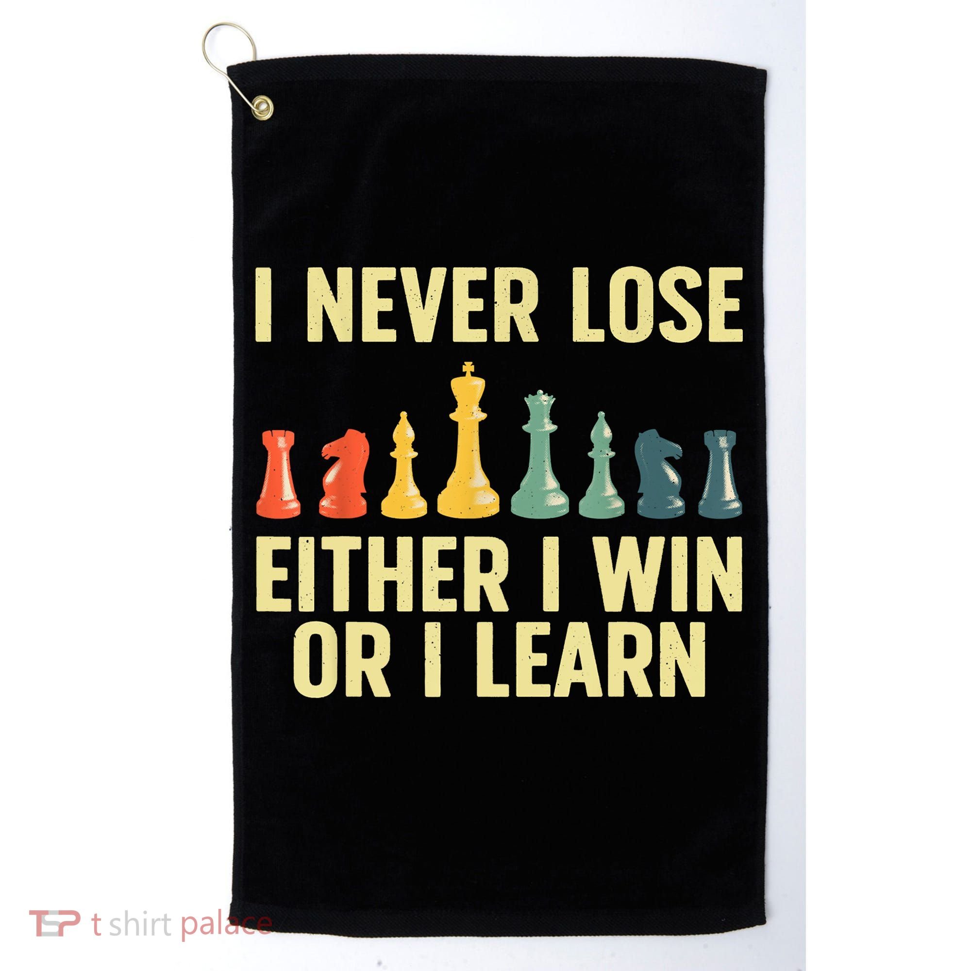 Best Chess Player For Board Game Chess Lover Golf Towel